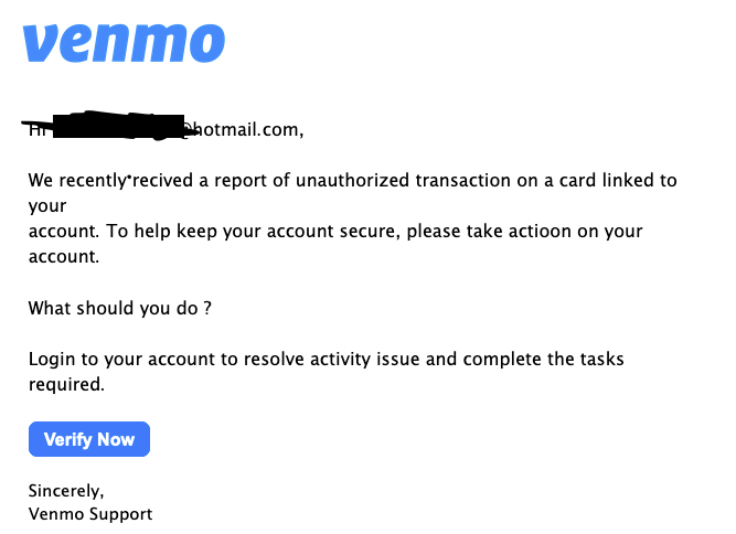 Venmo Phishing Abusing Linkedin Slink Sans Internet Storm Center